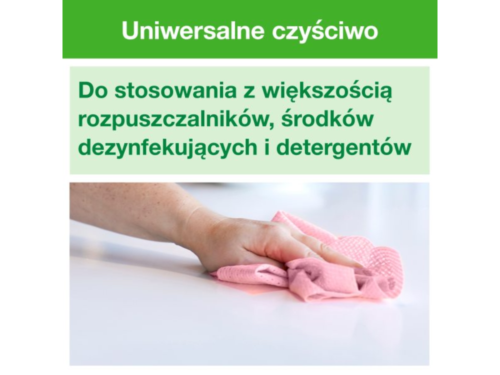 Ściereczki wielorazowe TORK 194750 Pink Opak 40 ściereczek